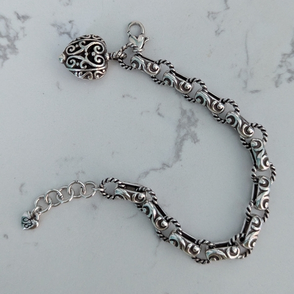 Brighton Bibi Heart Bracelet EUC - Picture 2 of 3